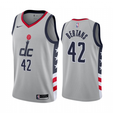 Camiseta Hombre Washington Wizards Davis Bertans 42 2020-21 City Edition Swingman